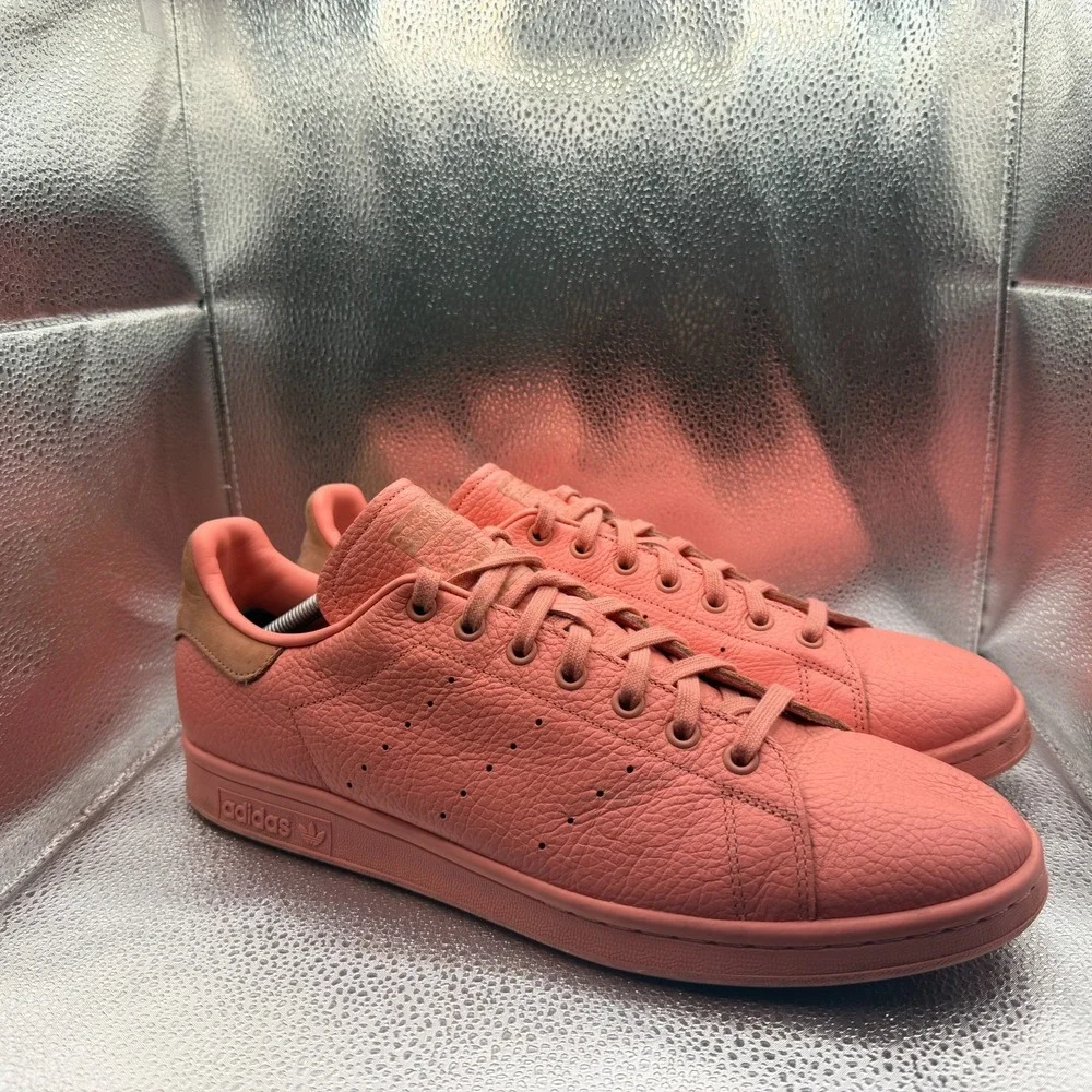 Size 12.5 Adidas Stan Smith Pastel Pack‎ Pink Mens Comfort Athletic Shoes BZ0469